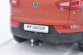 14 999 р. Фаркоп Petroil Tuning (съемный квадрат) KIA Sorento XM дорестайлинг (2009-2012)  с доставкой в г. Королёв. Увеличить фотографию 3