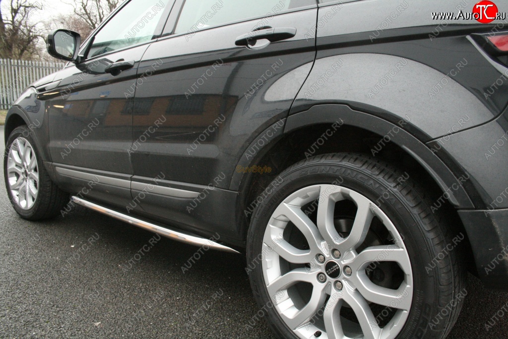 11 749 р. Пороги SS Land Rover Range Rover Evoque 1 L538 дорестайлинг 5 дв. (2011-2015)  с доставкой в г. Королёв