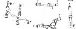 719 р. Полиуретановая втулка стабилизатора передней подвески Точка Опоры (43 мм) Toyota Land Cruiser Prado J150 дорестайлинг (2009-2013)  с доставкой в г. Королёв. Увеличить фотографию 2