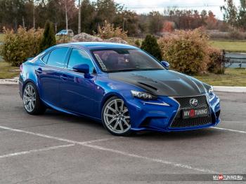 53 999 р. Капот F-SPORT Lexus IS250 XE30 седан дорестайлинг (2013-2016) (Неокрашенный)  с доставкой в г. Королёв. Увеличить фотографию 2