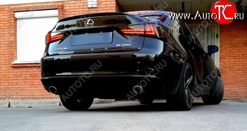 4 849 р. Лип спойлер JT Lexus IS250 XE20 седан дорестайлинг (2005-2013) (Неокрашенный)  с доставкой в г. Королёв