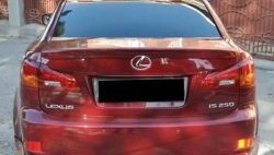 4 699 р. Лип спойлер F-SPORT Lexus IS250 XE20 седан дорестайлинг (2005-2013) (Неокрашенный)  с доставкой в г. Королёв. Увеличить фотографию 2