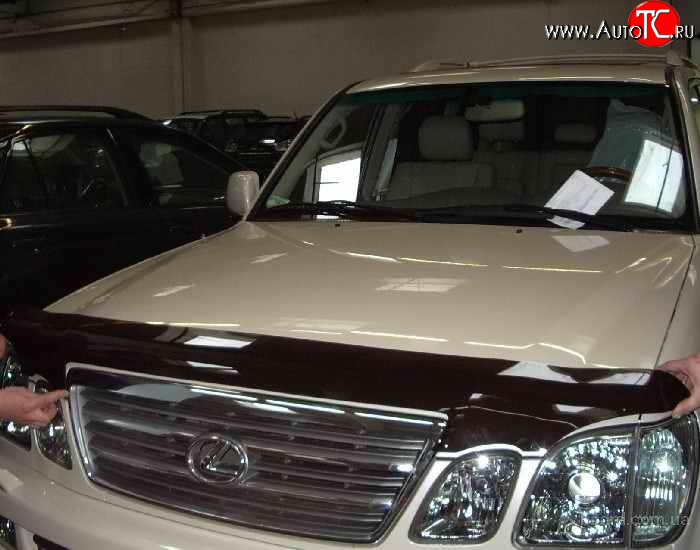 3 089 р. Дефлектор капота NovLine Lexus LX470 J100 дорестайлинг (1998-2002)  с доставкой в г. Королёв