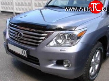 3 599 р. Дефлектор капота NovLine Lexus LX570 J200 дорестайлинг (2007-2012)  с доставкой в г. Королёв