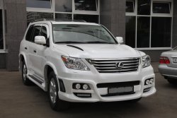 26 249 р. Пластиковый капот PHANTOM  Lexus LX570  J200 (2007-2012) дорестайлинг (Неокрашенный)  с доставкой в г. Королёв. Увеличить фотографию 2