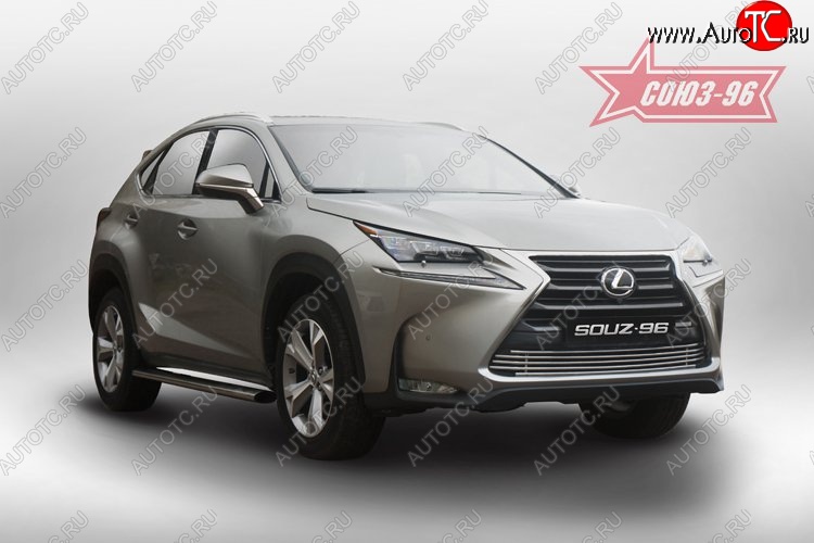 10 499 р. Декоративный элемент воздухозаборника Souz-96 (d10) Lexus NX200T Z10 (2014-2017)  с доставкой в г. Королёв