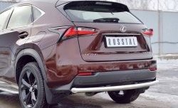 17 999 р. Защита заднего бампера (Ø63 мм, нержавейка) SLITKOFF Lexus NX200 Z10 дорестайлинг (2014-2017)  с доставкой в г. Королёв. Увеличить фотографию 4