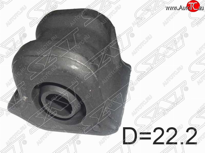 192 р. Правая резиновая втулка переднего стабилизатора SAT (D=22.2, 2AZFE) Toyota RAV4 XA30 5 дв. удлиненный дорестайлинг (2003-2008)  с доставкой в г. Королёв