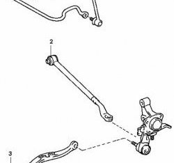 399 р. Полиуретановая втулка стабилизатора задней подвески Точка Опоры Lexus RX300 XU10 дорестайлинг (1995-2001)  с доставкой в г. Королёв. Увеличить фотографию 2