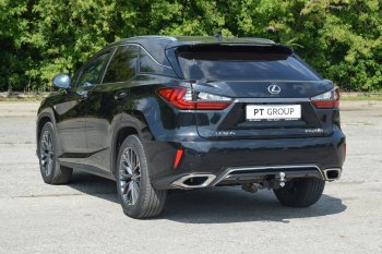 16 599 р. Фаркоп Petroil Tuning (съемный квадрат, кроме версии Long) Lexus RX350 AL20 дорестайлинг (2015-2019)  с доставкой в г. Королёв. Увеличить фотографию 3