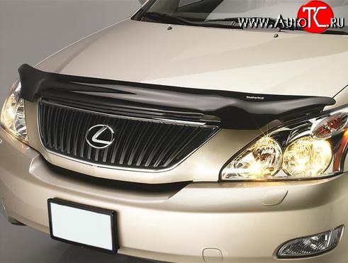 3 599 р. Дефлектор капота NovLine Lexus RX450H AL10 дорестайлинг (2009-2012)  с доставкой в г. Королёв