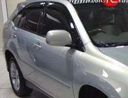 Дефлекторы окон (ветровики) Novline 4 шт Lexus RX450H AL10 дорестайлинг (2009-2012)