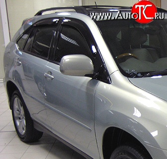 4 499 р. Дефлекторы окон (ветровики) Novline 4 шт Lexus RX450H AL10 дорестайлинг (2009-2012)  с доставкой в г. Королёв