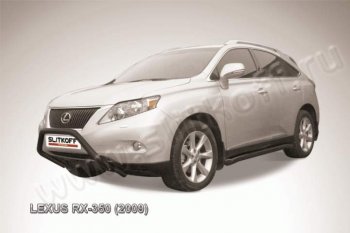 Кенгурятник d57 низкий мини Lexus RX350 AL10 дорестайлинг (2008-2012)