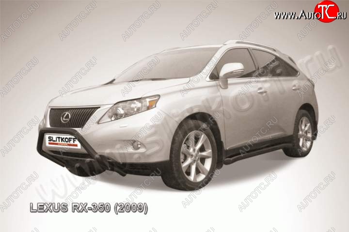 23 799 р. Кенгурятник d57 низкий мини Lexus RX350 AL10 дорестайлинг (2008-2012) (Цвет: серебристый)  с доставкой в г. Королёв