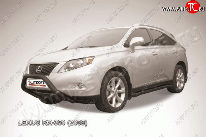 28 999 р. Кенгурятник d76 низкий мини Lexus RX350 AL10 дорестайлинг (2008-2012) (Цвет: серебристый)  с доставкой в г. Королёв