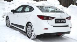 759 р. Реснички на фонари RA Mazda 3/Axela BM дорестайлинг седан (2013-2016) (Неокрашенные)  с доставкой в г. Королёв. Увеличить фотографию 7