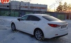 4 999 р. Козырёк на заднее стекло Boomer Design Mazda 6 GJ дорестайлинг седан (2012-2015) (Неокрашенный)  с доставкой в г. Королёв. Увеличить фотографию 5