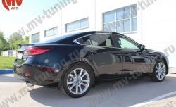 5 199 р. Лип спойлер Boomer Design  Mazda 6  GJ (2012-2018) дорестайлинг седан, 1-ый рестайлинг седан (Неокрашенный)  с доставкой в г. Королёв. Увеличить фотографию 2