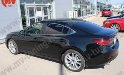 5 199 р. Лип спойлер Boomer Design  Mazda 6  GJ (2012-2018) дорестайлинг седан, 1-ый рестайлинг седан (Неокрашенный)  с доставкой в г. Королёв. Увеличить фотографию 4