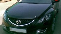 2 699 р. Дефлектор капота NovLine Mazda 6 GJ дорестайлинг седан (2012-2015)  с доставкой в г. Королёв. Увеличить фотографию 2