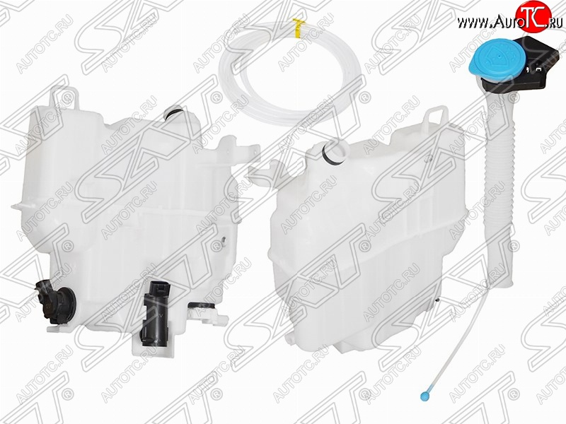 4 949 р. Бачок омывателей SAT (с горловиной, 2-мя моторами и датчиком уровня, большой)  Mazda 6  GJ (2012-2018) дорестайлинг седан, 1-ый рестайлинг седан  с доставкой в г. Королёв