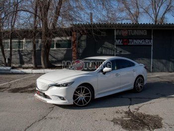 8 999 р. Решетка радиатора MV tuning Mazda 6 GJ 1 рестайлинг универсал (2015-2018) (Неокрашенная)  с доставкой в г. Королёв. Увеличить фотографию 3