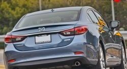 2 699 р. Лип спойлер M-VRS Mazda 6 GJ дорестайлинг седан (2012-2015) (Неокрашенный)  с доставкой в г. Королёв. Увеличить фотографию 3