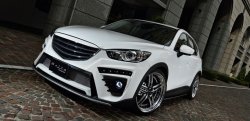 31 249 р. Передний бампер ADMIRATION BELTA Mazda CX-5 KE рестайлинг (2015-2017) (Неокрашенный)  с доставкой в г. Королёв. Увеличить фотографию 2