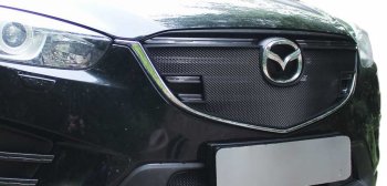 Защитная сетка на решетку радиатор Russtal Mazda CX-5 KE рестайлинг (2015-2017)