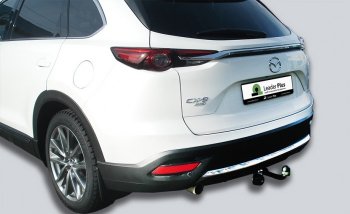 9 349 р. Фаркоп Лидер Плюс  Mazda CX-9  TC (2015-2024) дорестайлинг (Без электропакета)  с доставкой в г. Королёв. Увеличить фотографию 3