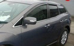 Дефлекторы окон (ветровики) Novline 4 шт Mazda CX-7 ER дорестайлинг (2006-2010)