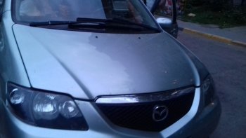 12 899 р. Капот стеклопластиковый Стандарт Mazda MPV LW дорестайлинг (1999-2002)  с доставкой в г. Королёв. Увеличить фотографию 2