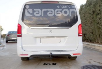 22 699 р. Фаркоп Aragon.(шар V) Mercedes-Benz Vito W447 дорестайлинг (2015-2020)  с доставкой в г. Королёв. Увеличить фотографию 6