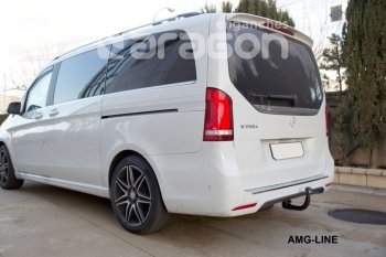 22 699 р. Фаркоп Aragon.(шар V) Mercedes-Benz Vito W447 дорестайлинг (2015-2020)  с доставкой в г. Королёв. Увеличить фотографию 7