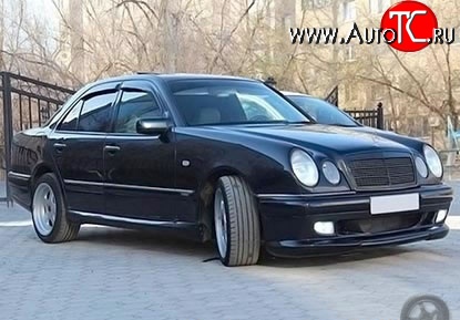 4 499 р. Пороги накладки Wald Mercedes-Benz E-Class W210 дорестайлинг седан (1996-1999)  с доставкой в г. Королёв