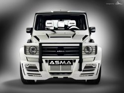 19 999 р. Передний бампер G55 ASMA DESIGN Mercedes-Benz G class W463 5 дв. дорестайлинг (1989-1994) (Неокрашенный)  с доставкой в г. Королёв. Увеличить фотографию 2