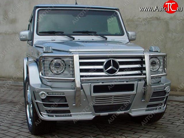 19 999 р. Передний бампер G55 ASMA DESIGN Mercedes-Benz G class W463 5 дв. дорестайлинг (1989-1994) (Неокрашенный)  с доставкой в г. Королёв