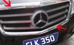 11 699 р. Накладка на решетку радиатора СТ Mercedes-Benz GLK class X204 рестайлинг (2012-2015)  с доставкой в г. Королёв. Увеличить фотографию 2