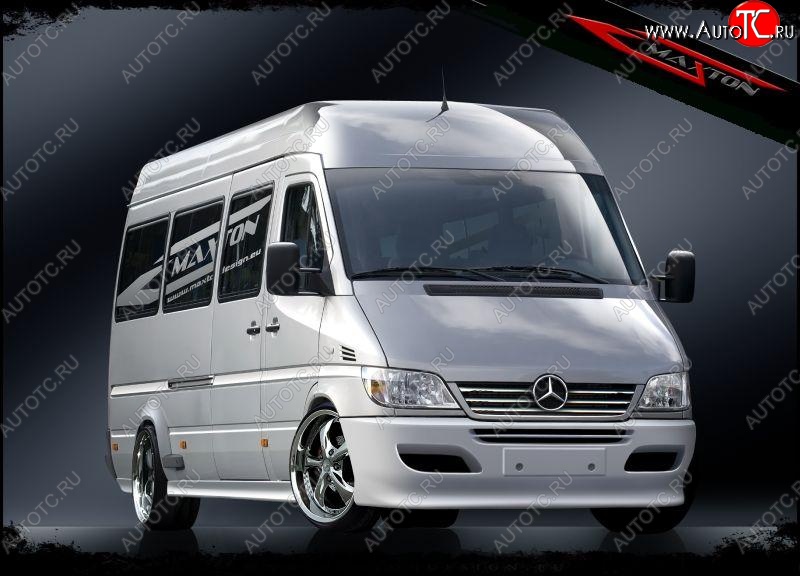 27 999 р. Передний бампер Maxton 2 Mercedes-Benz Sprinter W905 рестайлинг (2000-2006)  с доставкой в г. Королёв