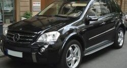 8 449 р. Накладки на колёсные арки CT Mercedes-Benz ML class W164 дорестайлинг (2005-2008) (Неокрашенные)  с доставкой в г. Королёв. Увеличить фотографию 3