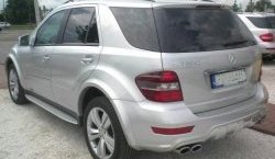 8 449 р. Накладки на колёсные арки CT Mercedes-Benz ML class W164 дорестайлинг (2005-2008) (Неокрашенные)  с доставкой в г. Королёв. Увеличить фотографию 14