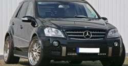 8 449 р. Накладки на колёсные арки CT Mercedes-Benz ML class W164 дорестайлинг (2005-2008) (Неокрашенные)  с доставкой в г. Королёв. Увеличить фотографию 4