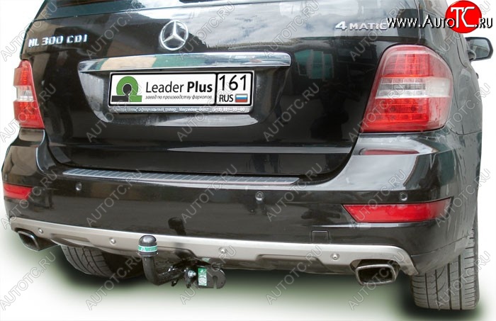 10 499 р. Фаркоп Лидер Плюс.  Mercedes-Benz ML class  W164 (2005-2011) дорестайлинг, рестайлинг (Без электропакета)  с доставкой в г. Королёв