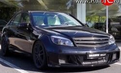 8 149 р. Радиаторная решётка Brabus Bullit Mercedes-Benz C-Class W204 дорестайлинг седан (2007-2011) (Неокрашенная)  с доставкой в г. Королёв. Увеличить фотографию 3