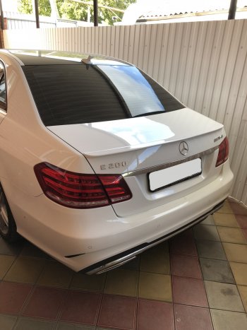 3 399 р. Лип спойлер АВТОКРАТ Лезвие  Mercedes-Benz E-Class  W212 (2009-2017) дорестайлинг седан, рестайлинг седан (Неокрашенный)  с доставкой в г. Королёв. Увеличить фотографию 5