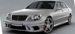 Пороги накладки Neodesign Mercedes-Benz S class W220 (1998-2005)