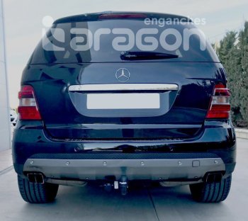 22 699 р. Фаркоп Aragon. (шар A) Mercedes-Benz GL class X166 дорестайлинг (2012-2016)  с доставкой в г. Королёв. Увеличить фотографию 2