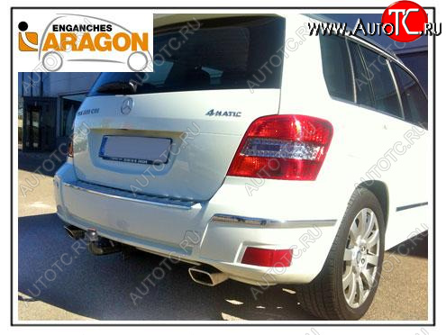 22 699 р. Фаркоп Aragon. (шар A) Mercedes-Benz GLK class X204 дорестайлинг (2008-2012)  с доставкой в г. Королёв