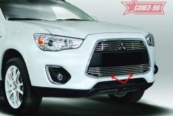 Декоративный элемент воздухозаборника Souz-96 (d10) Mitsubishi ASX 1-ый рестайлинг (2013-2016)